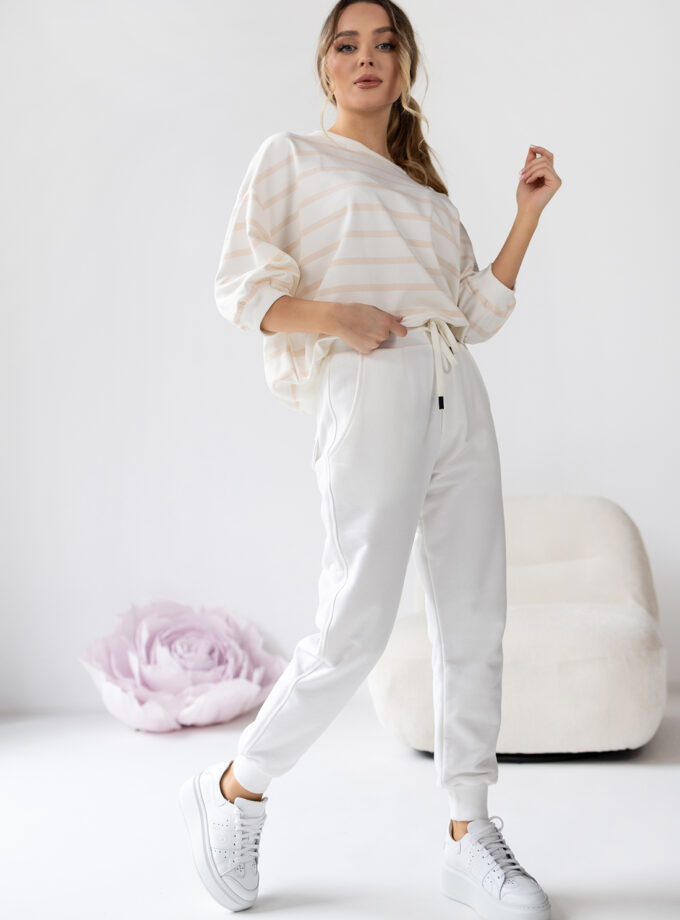 SPODNIE DRESOWE LIMITED - Off white